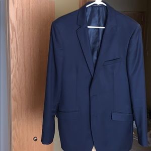 Bachrach Navy Blue Blazer